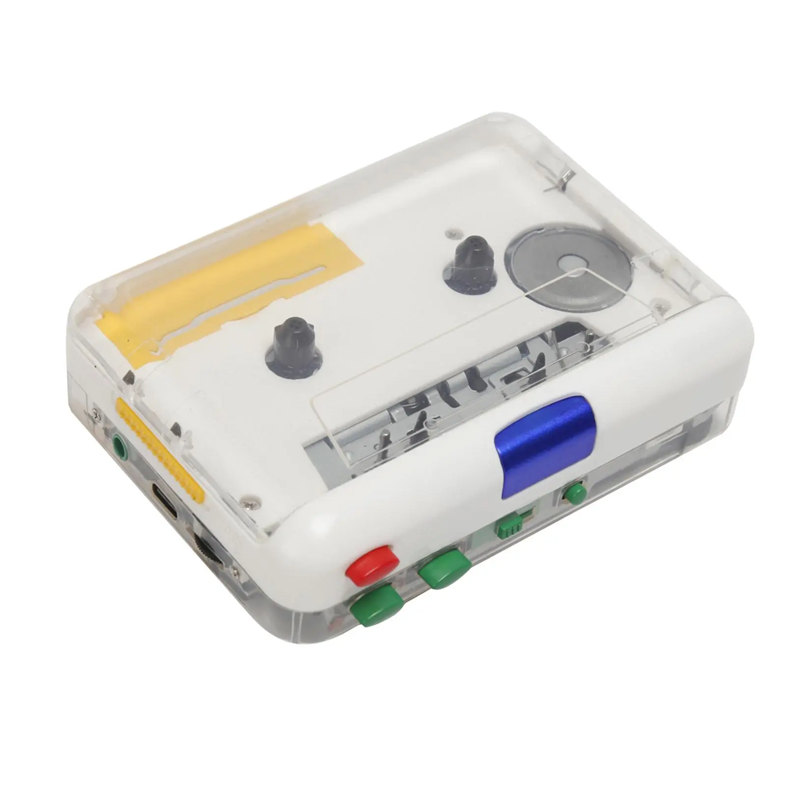 Multi Purpose Cassette Player MP3/CD Audio Auto Reverse USB Cassette Tape Player Built in Mic Cassette Mp3 Converter