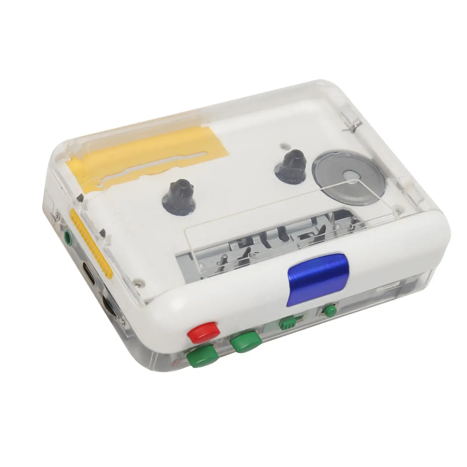 Multi Purpose Cassette Player MP3/CD Audio Auto Reverse USB Cassette Tape Player Built in Mic Cassette Mp3 Converter