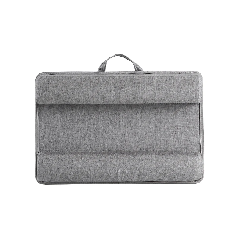 Multi Purpose Laptop Desk Leg Table Design of Double Groove Anti Slip Bar Embedded Mouse Pad Use with Sofa Bedroom
