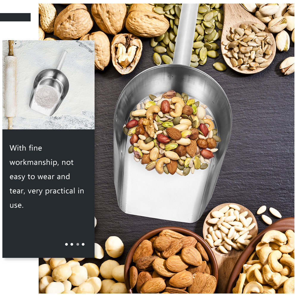 Multi Purpose Stainless Steel Ice Scoop Multi Purpose Stainless Steel Ice Scoop