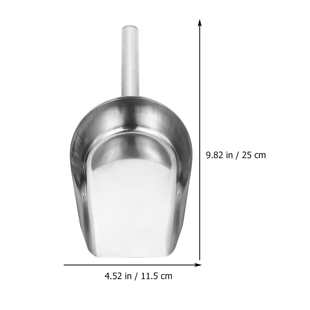 Multi Purpose Stainless Steel Ice Scoop Multi Purpose Stainless Steel Ice Scoop