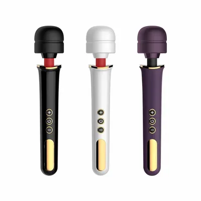 Multi Purpose Vibrating Stick Made of Silicone Material 10 Frequency 5-speed Massage Stick Waterproof and Silent USB