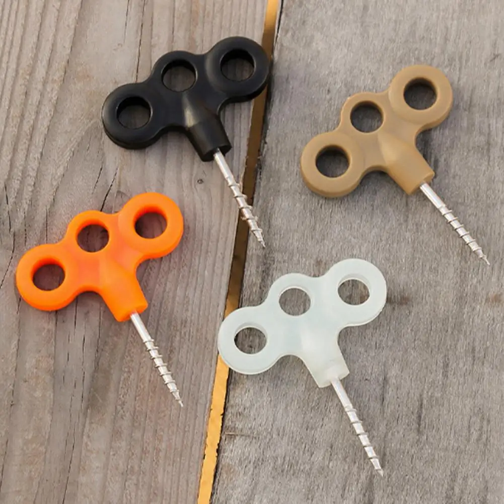 Multi-rope Fixing Ground Nails Stainless Steel Ground Anchors for Camping Hiking Trampoline Tents Heavy Duty for Outdoor Multi-rope Fixing Ground Nails Stainless Steel Ground Anchors for Camping Hiking Trampoline Tents Heavy Duty for Outdoor