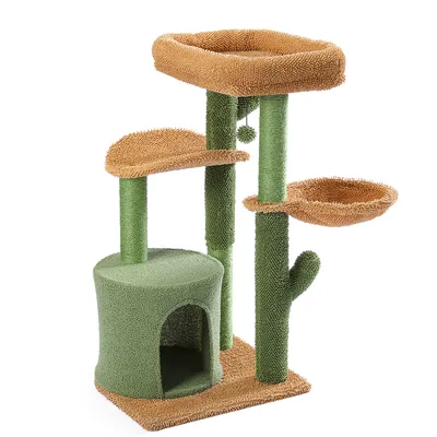 Multi Tier Cactus Cat Tower Multi Tier Cactus Cat Tower