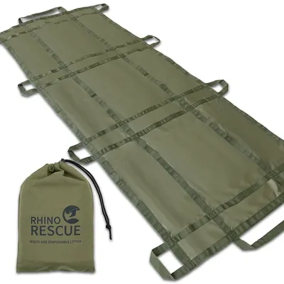 Multi-use Disposable Litter,simple Portable stretcher ,Rescue Essentials, Quick Emergency Litters Multi-use Disposable Litter,simple Portable stretcher ,Rescue Essentials, Quick Emergency Litters