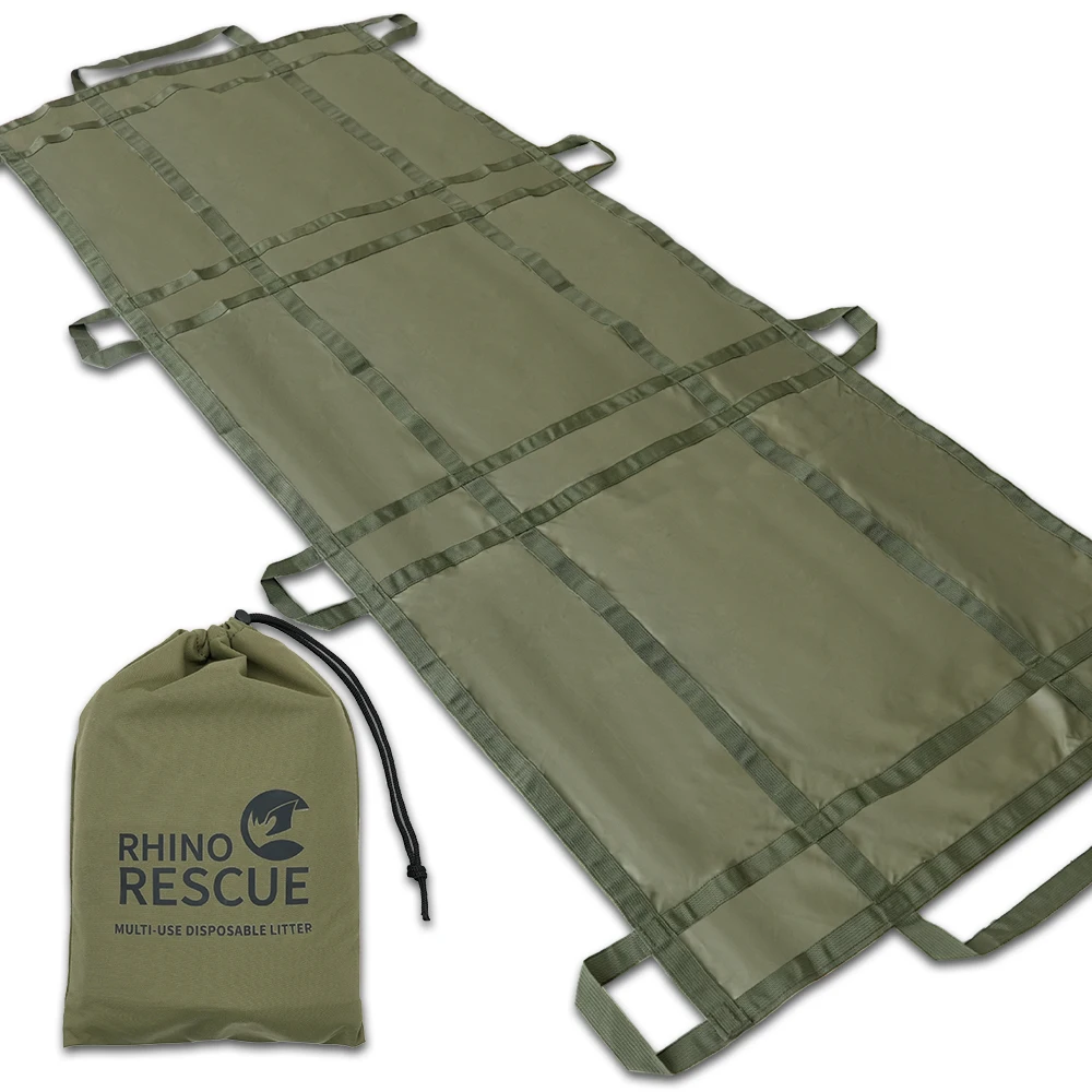Multi-use Disposable Litter,simple Portable stretcher ,Rescue Essentials, Quick Emergency Litters