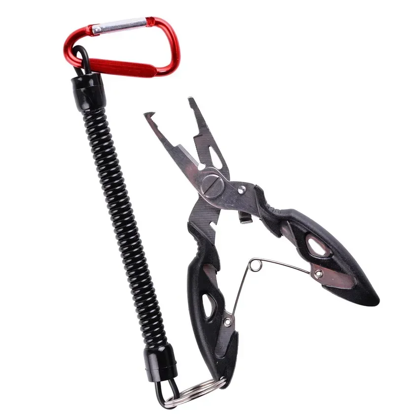 Multifunction Fishing Pliers Tools Accessories for Goods Winter Tackle Pliers Vise Knitting Flies Scissors Braid Set