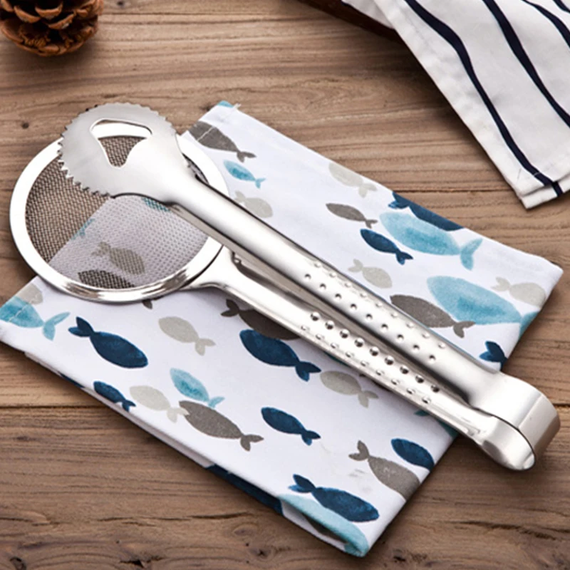 Multifunction Stainless Steel Sieve Filter Spoon Fried Food Oil Strainer Clip Multifunction Stainless Steel Sieve Filter Spoon Fried Food Oil Strainer Clip
