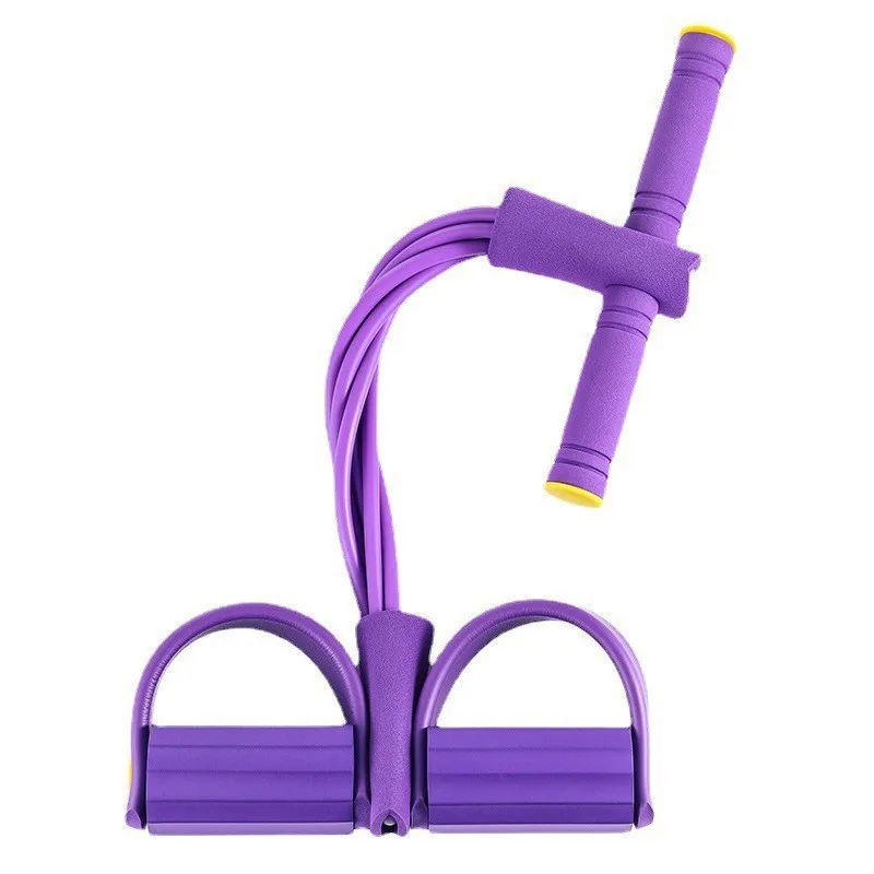 Multifunction Tension Rope Resistance Band Elastic Pedal Puller Leg Stretching Slimming Training Portable Fitness