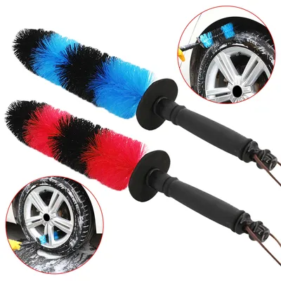 Multifunction Tire and Wheel Cleaning Brush Multifunction Tire and Wheel Cleaning Brush