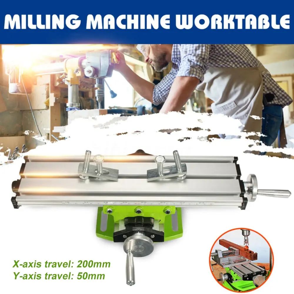 Multifunction Worktable Milling Machine Working Slide Table Vise Fixture Adjustment Worktable With Plat Nose Pliers For