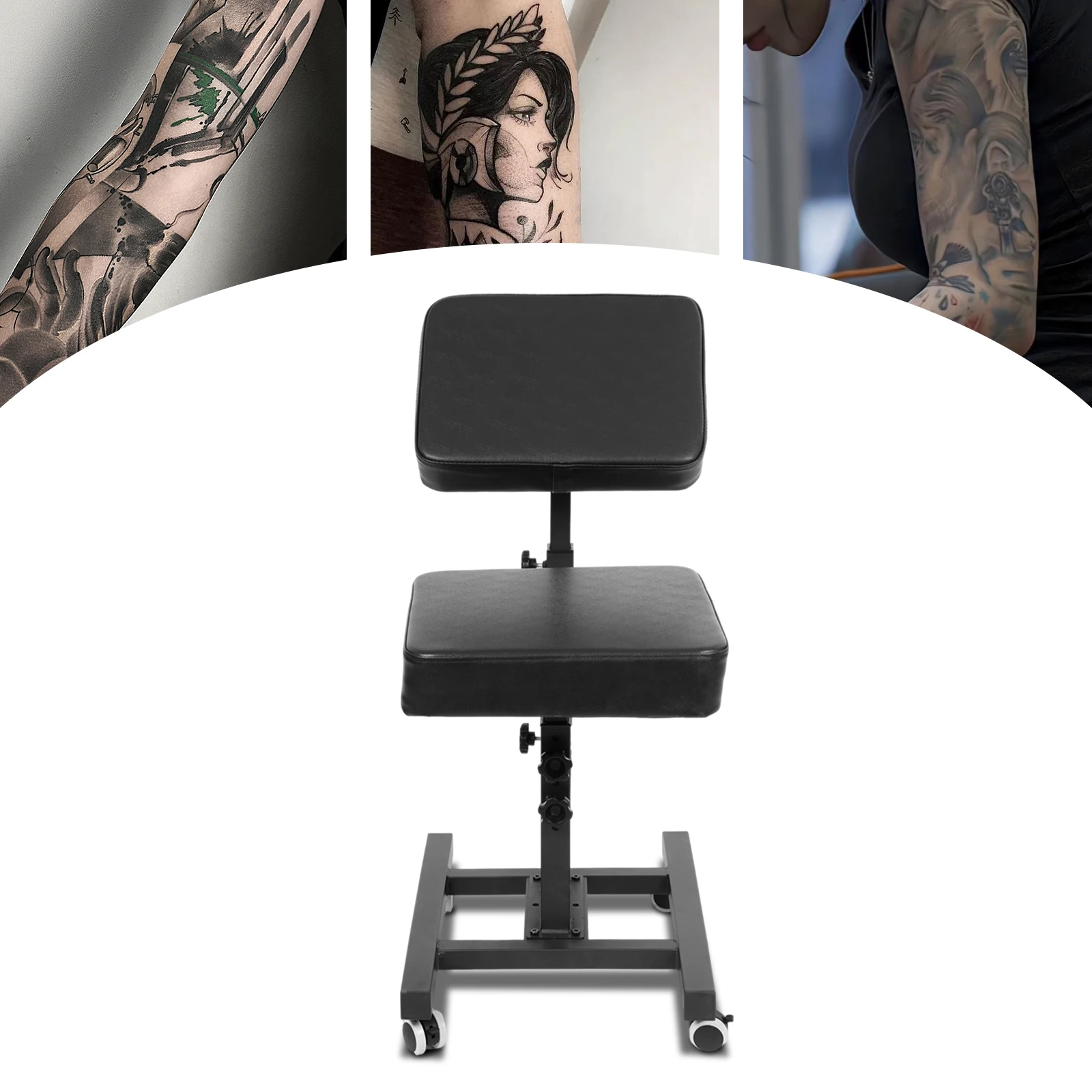 Multifunctional Chair with Armrest for Tattoo Artists Tattoo Chairs Arm Rest Armrest Stand with Foot Pads Ajustable