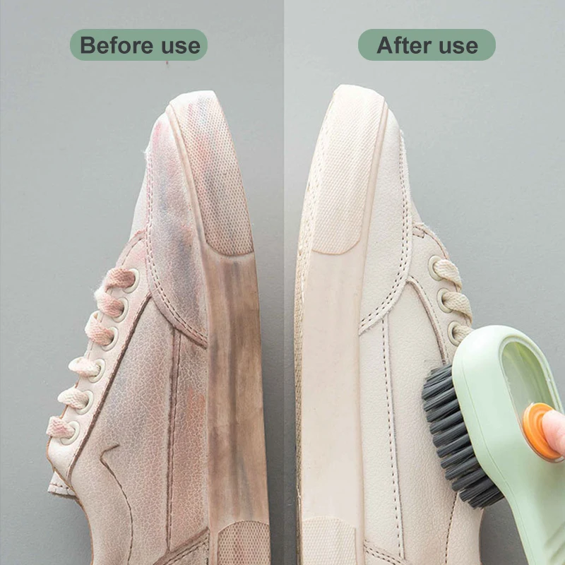 Multifunctional Cleaning Shoe Brush Soft Bristle Automatic Liquid Dispensing Brush Long Handle Brush Household Cleaning Multifunctional Cleaning Shoe Brush Soft Bristle Automatic Liquid Dispensing Brush Long Handle Brush Household Cleaning