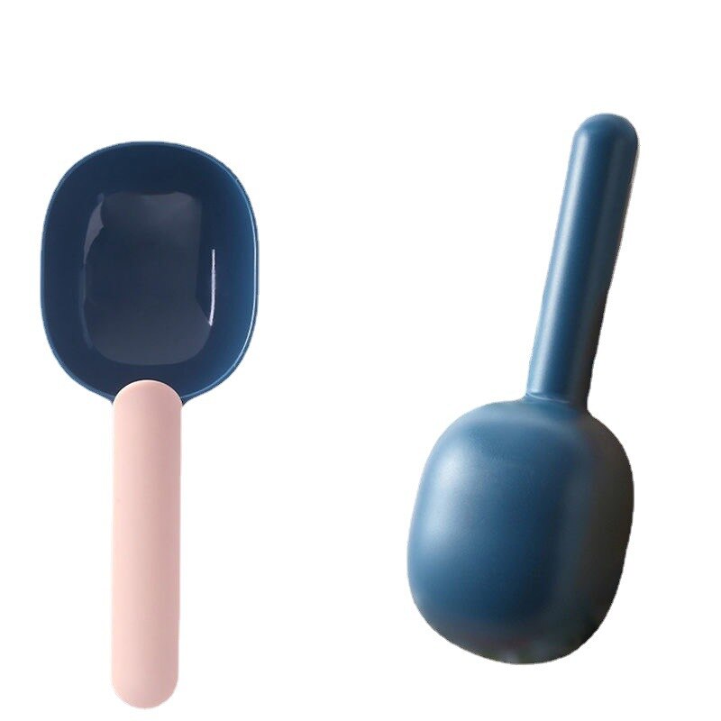 Multifunctional Dog Food Cat Food Shovel Feeding Spoon Sealed Bag Clip Creative Measuring Cup Curved Design Easy To Multifunctional Dog Food Cat Food Shovel Feeding Spoon Sealed Bag Clip Creative Measuring Cup Curved Design Easy To