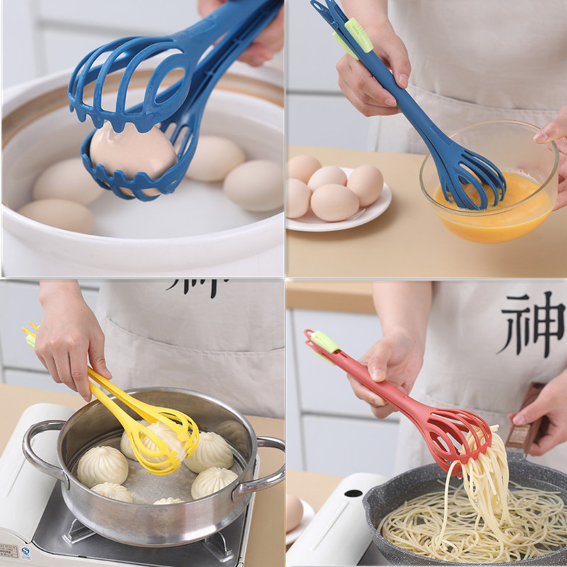 Multifunctional Egg Beater Egg Milk Whisk Pasta Tongs Food Clips Mixer Manual Stirrer Kichen Cream Bake Tool Kitchen Multifunctional Egg Beater Egg Milk Whisk Pasta Tongs Food Clips Mixer Manual Stirrer Kichen Cream Bake Tool Kitchen