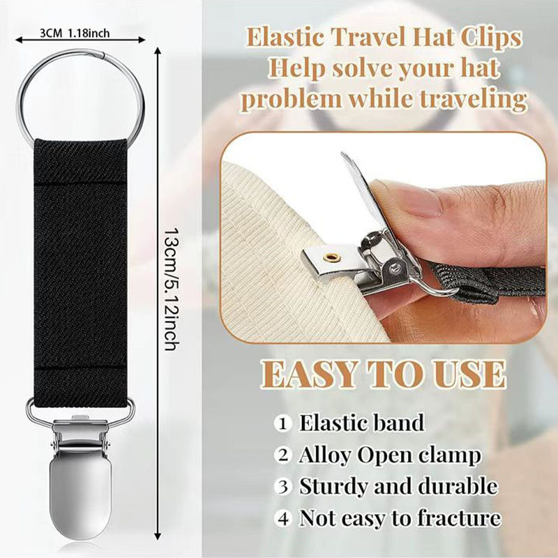 Multifunctional Hat Clip for Traveling Multifunctional Hat Clip for Traveling