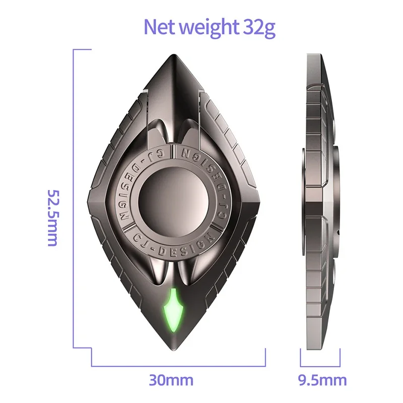 Multifunctional Luminous Fidget Spinner Mobile Phone Holder Hand Spinner Adult Decompression Toy Fingertip Gyro Toys