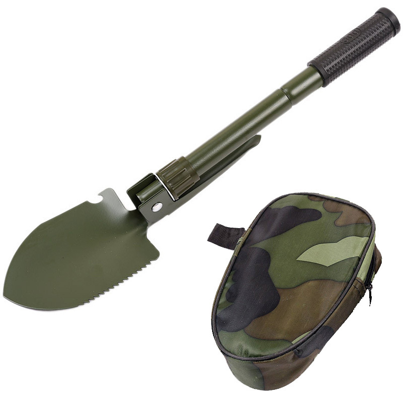 Multifunctional Military Folding Shovel Mini Garden Camping Shovels Outdoor Survival Pocket Tools Aluminium Alloy Handle Multifunctional Military Folding Shovel Mini Garden Camping Shovels Outdoor Survival Pocket Tools Aluminium Alloy Handle