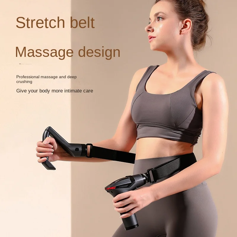 Multifunctional Muscle Relaxation Long-handle Massage Gun Remission Deep Tissue Percussion Body Electric Massage Gun Multifunctional Muscle Relaxation Long-handle Massage Gun Remission Deep Tissue Percussion Body Electric Massage Gun