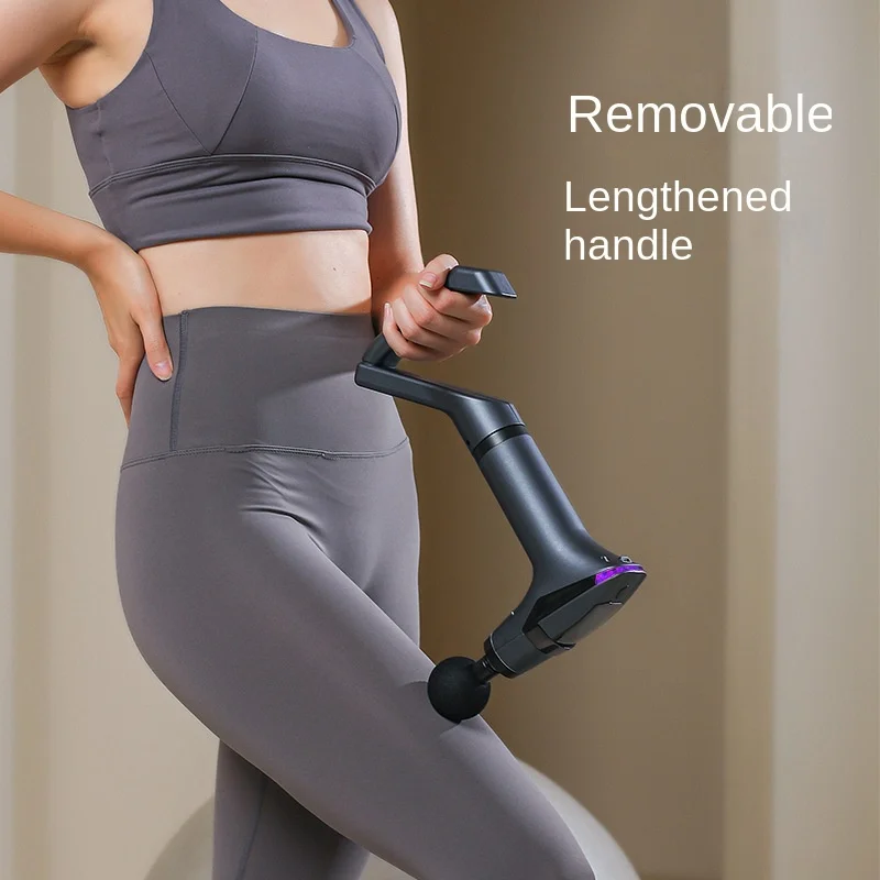 Multifunctional Muscle Relaxation Long-handle Massage Gun Remission Deep Tissue Percussion Body Electric Massage Gun Multifunctional Muscle Relaxation Long-handle Massage Gun Remission Deep Tissue Percussion Body Electric Massage Gun