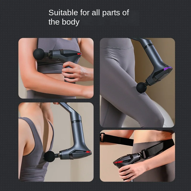 Multifunctional Muscle Relaxation Long-handle Massage Gun Remission Deep Tissue Percussion Body Electric Massage Gun Multifunctional Muscle Relaxation Long-handle Massage Gun Remission Deep Tissue Percussion Body Electric Massage Gun