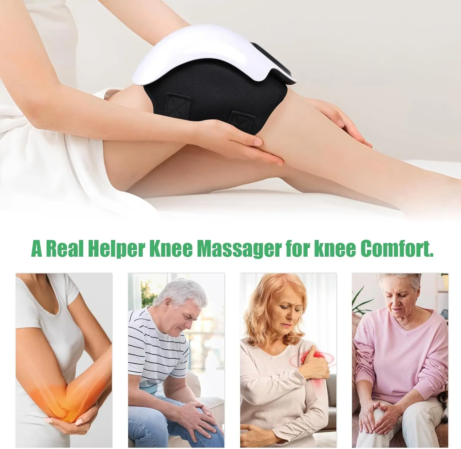 Multifunctional Smart Cordless Knee Massager Vibration Knee Relaxing Massage Machine Joint Knee Device Gifts for Multifunctional Smart Cordless Knee Massager Vibration Knee Relaxing Massage Machine Joint Knee Device Gifts for