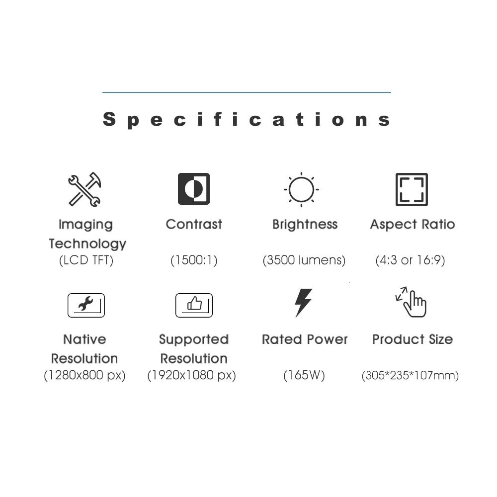 Multimedia Video LED HD Projector Multimedia Video LED HD Projector