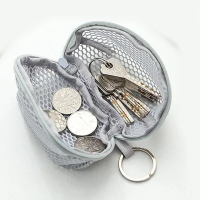 Multipurpose Mesh Coin Purse