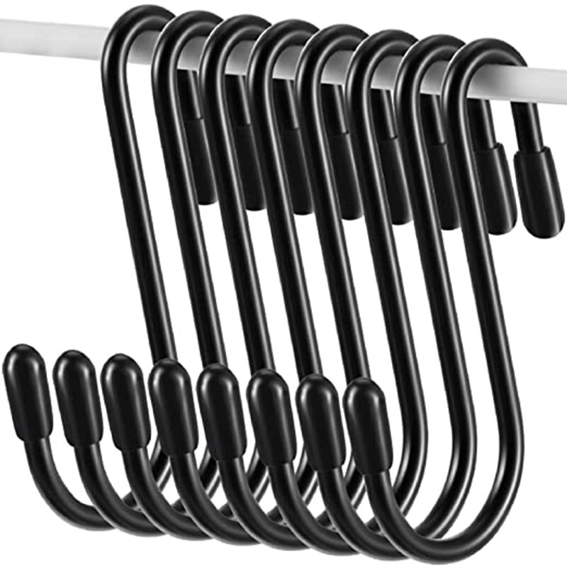 Multipurpose S Hanging Hooks (10 Pcs)