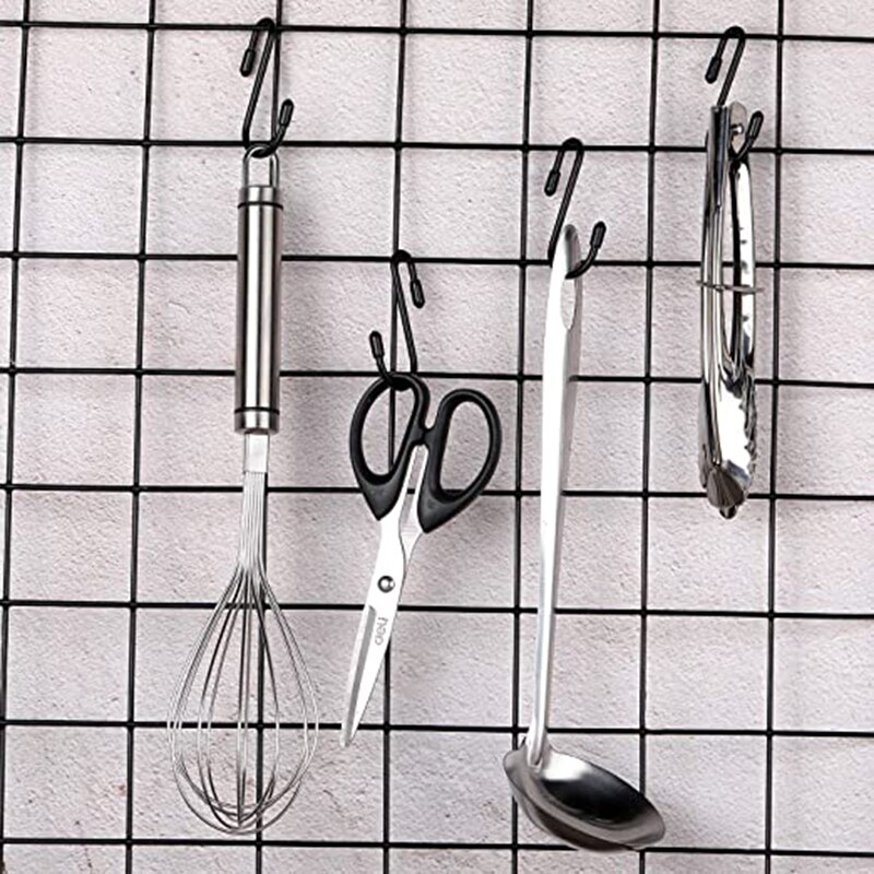 Multipurpose S Hanging Hooks (10 Pcs)