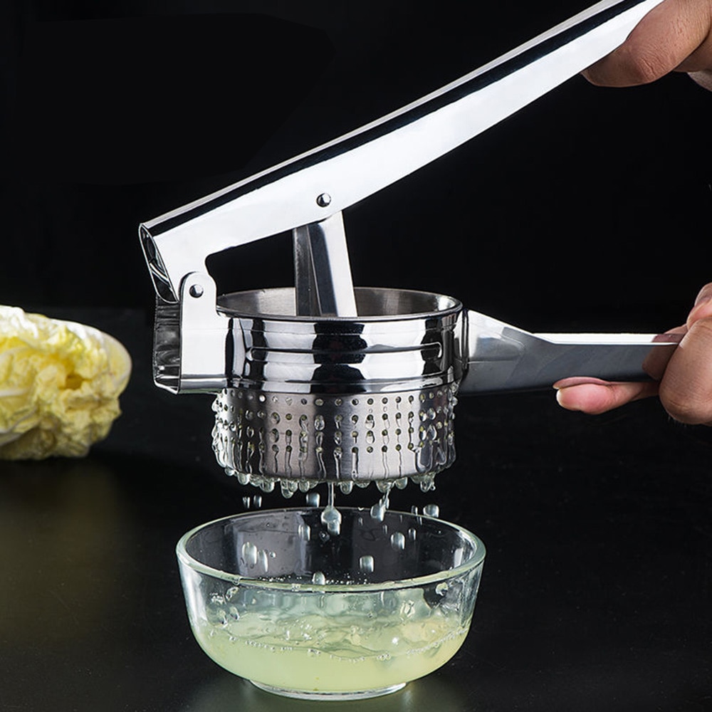 Multipurpose Stainless Steel Potato Ricer and Fruit Squeezer Multipurpose Stainless Steel Potato Ricer and Fruit Squeezer