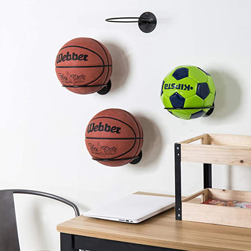 Multipurpose Wall Mount Basketball Holder