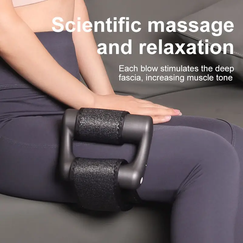 Muscle Relaxation Massager with 5 Speeds – Full Body Massage Belt for Shoulders, Neck, Calves, and Abdomen