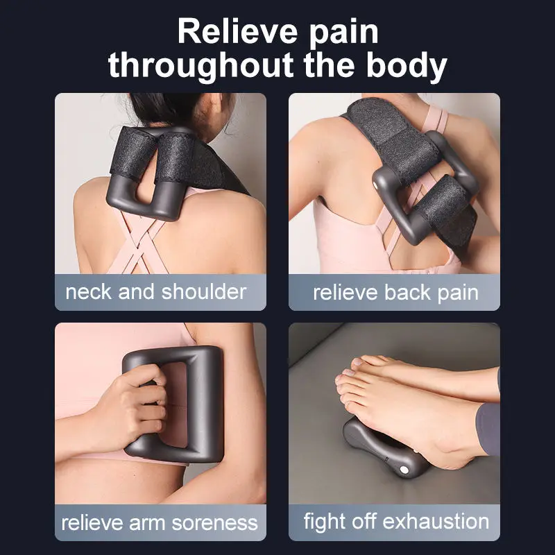 Muscle Relaxation Massager with 5 Speeds – Full Body Massage Belt for Shoulders, Neck, Calves, and Abdomen