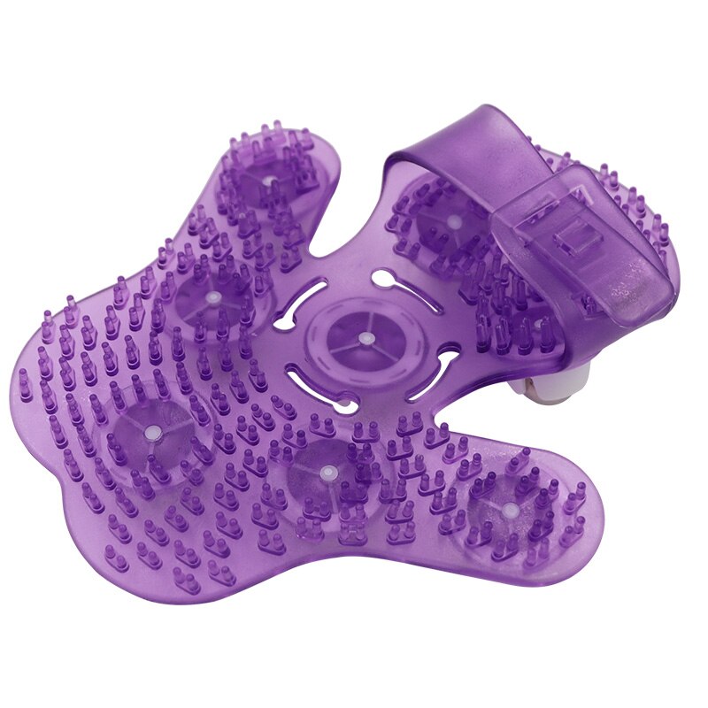 Muscle Relief Massage Glove with Rollers