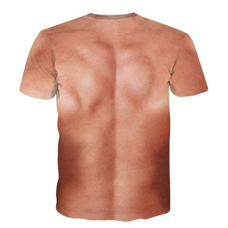 Muscular Body Six Pack T Shirt