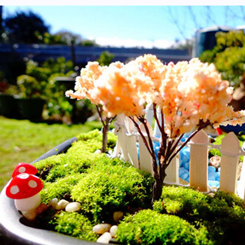 Mushroom Garden Ornaments Red Color (10Pcs) Mushroom Garden Ornaments Red Color (10Pcs)