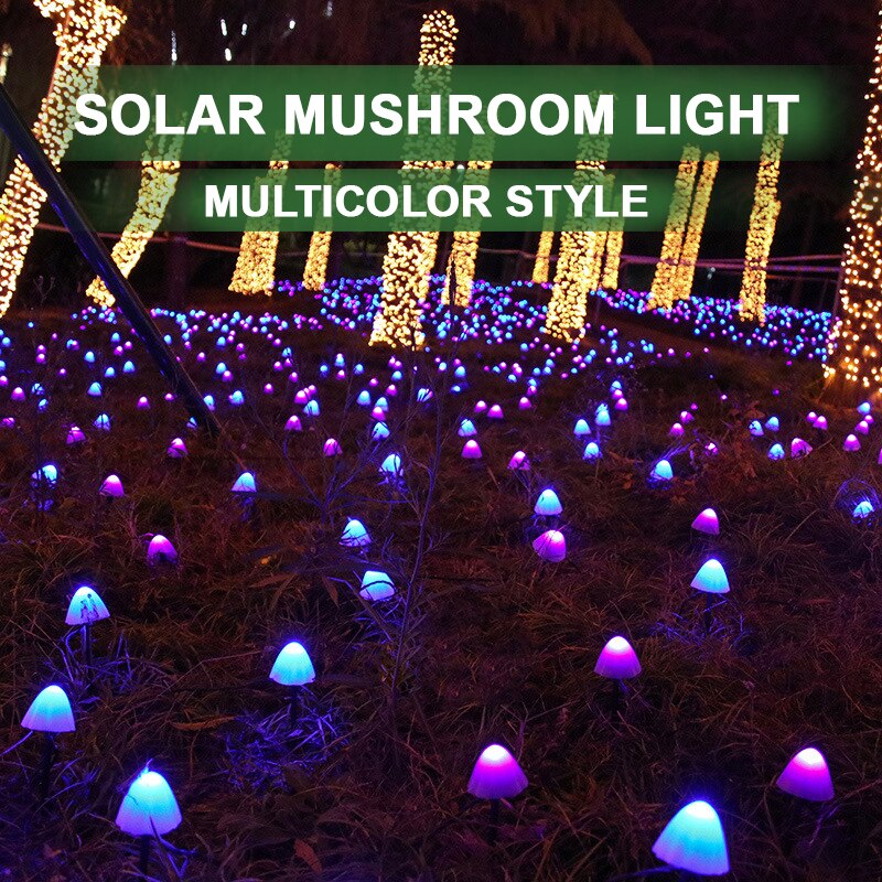 Mushroom Solar Lights for Garden Mushroom Solar Lights for Garden