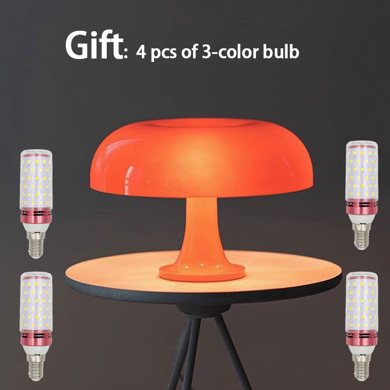 Mushroom Table Lamp House Decor