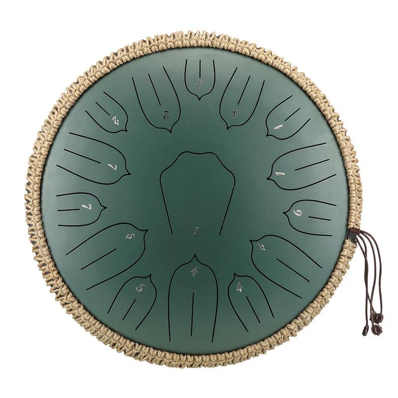 Music Drum 15 Notes Glucophone Steel Tongue Drum 13 Inch 15 Notes D Tone Ethereal Drum Percussion Musical Instruments Music Drum 15 Notes Glucophone Steel Tongue Drum 13 Inch 15 Notes D Tone Ethereal Drum Percussion Musical Instruments