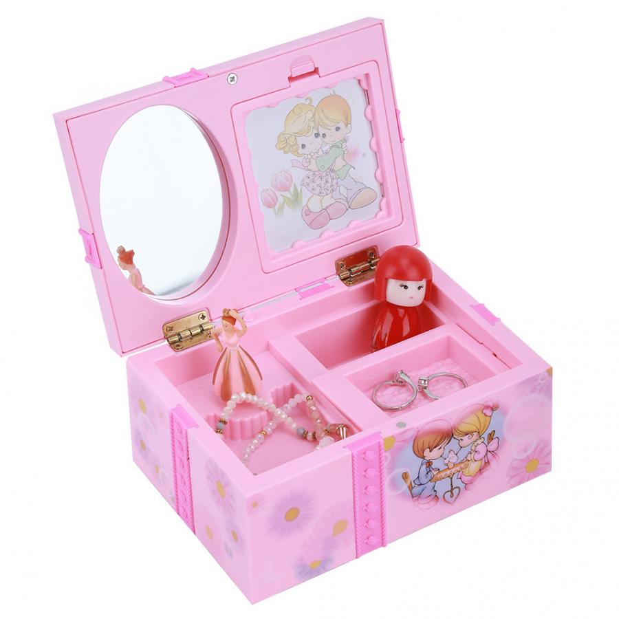 Music Jewelry Box Storage Organizer