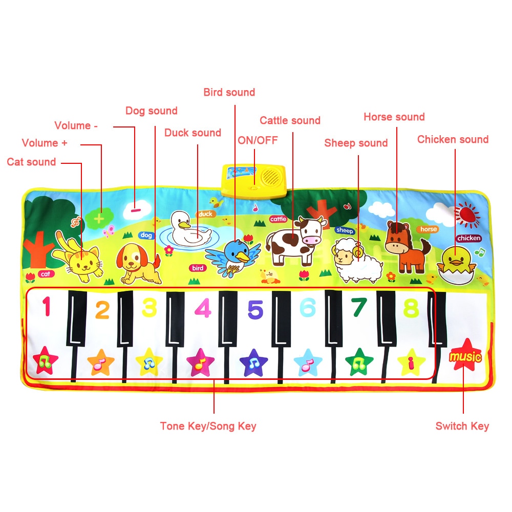 Musical Piano Mat for Toddlers Musical Piano Mat for Toddlers