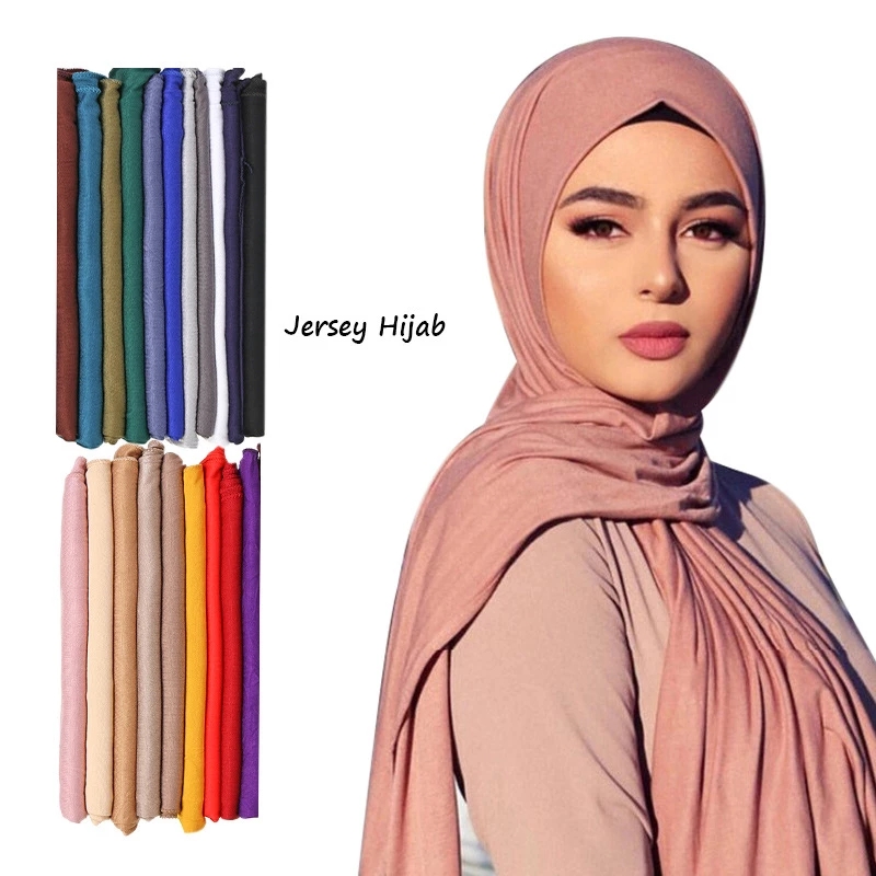 Muslim Chiffon Hijab Scarf Women Long Solid Color Head Wrap For Women Hijabs Scarves Ladies Muslim Veil Jersey Hijab Muslim Chiffon Hijab Scarf Women Long Solid Color Head Wrap For Women Hijabs Scarves Ladies Muslim Veil Jersey Hijab