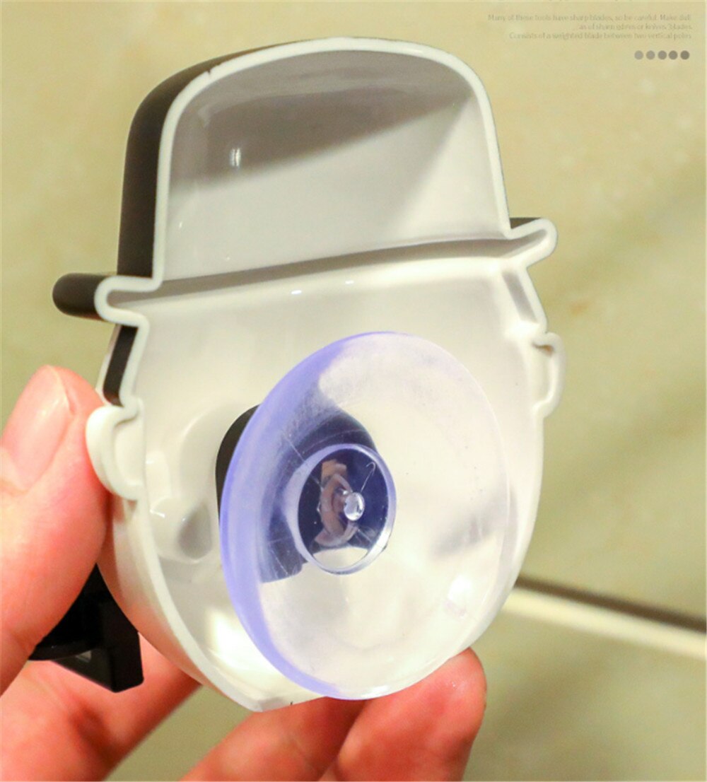 Mustache Man Shaver Holder for Shower
