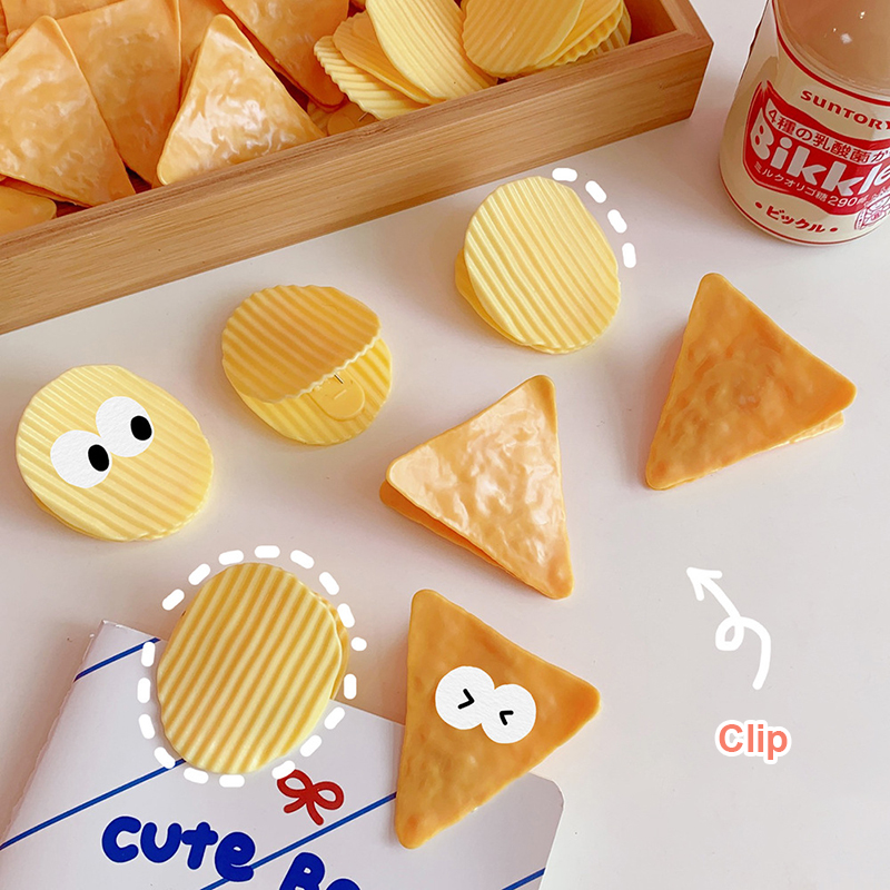 Nacho Chip Potato Chip Bag Clip