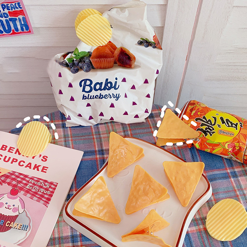 Nacho Chip Potato Chip Bag Clip