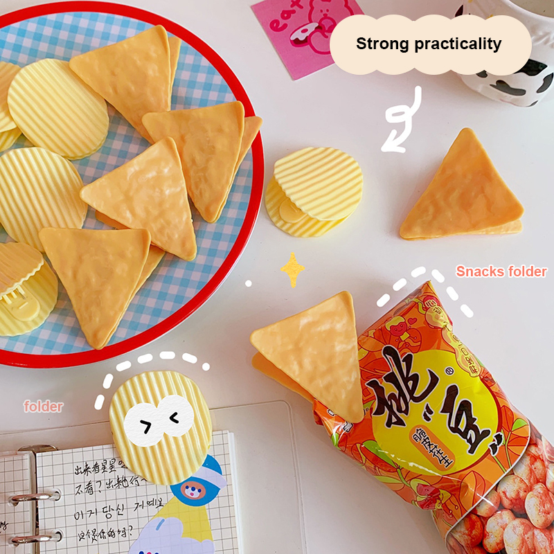 Nacho Chip Potato Chip Bag Clip