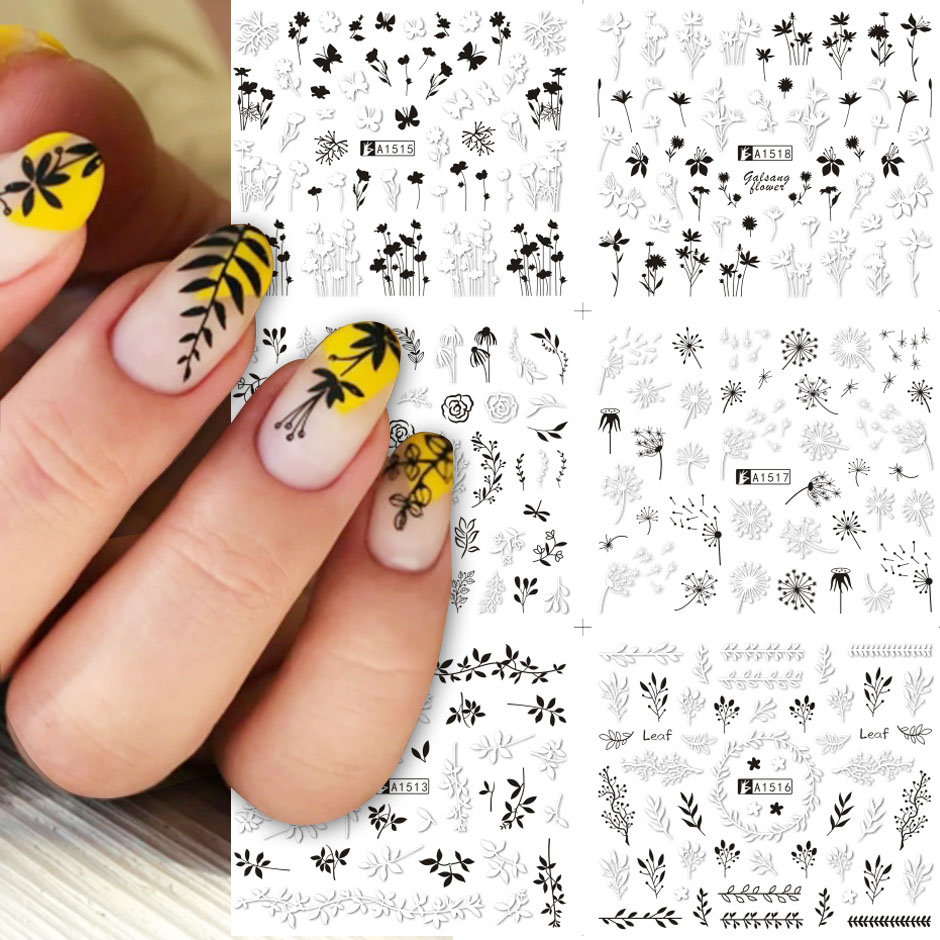 Nail Art Decals Sticker Decors