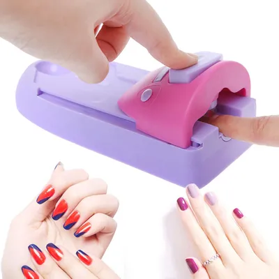 Nail Art Machine Stamp Print