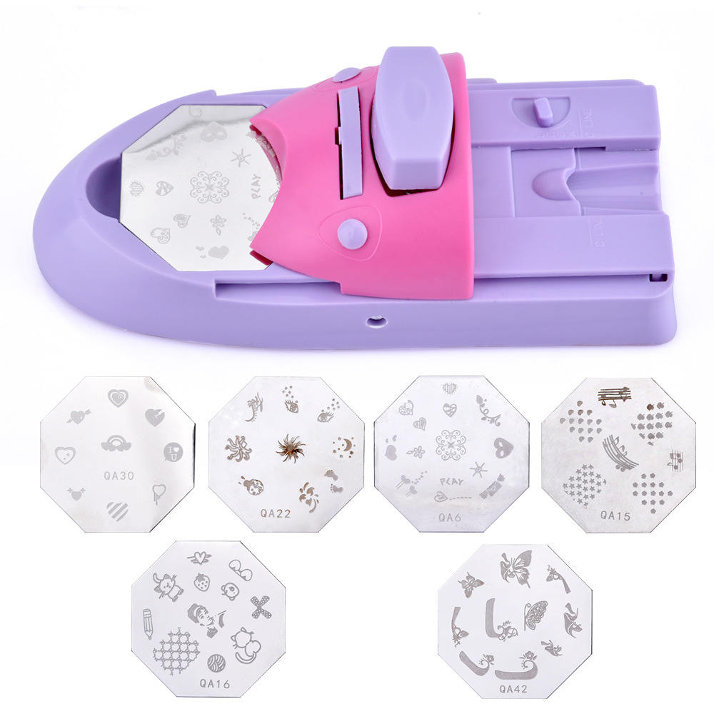 Nail Art Machine Stamp Print